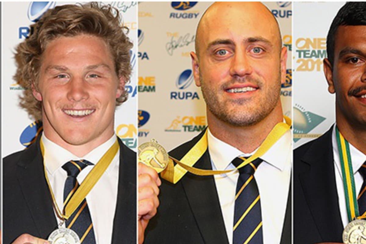 The past five John Eales Medal winners