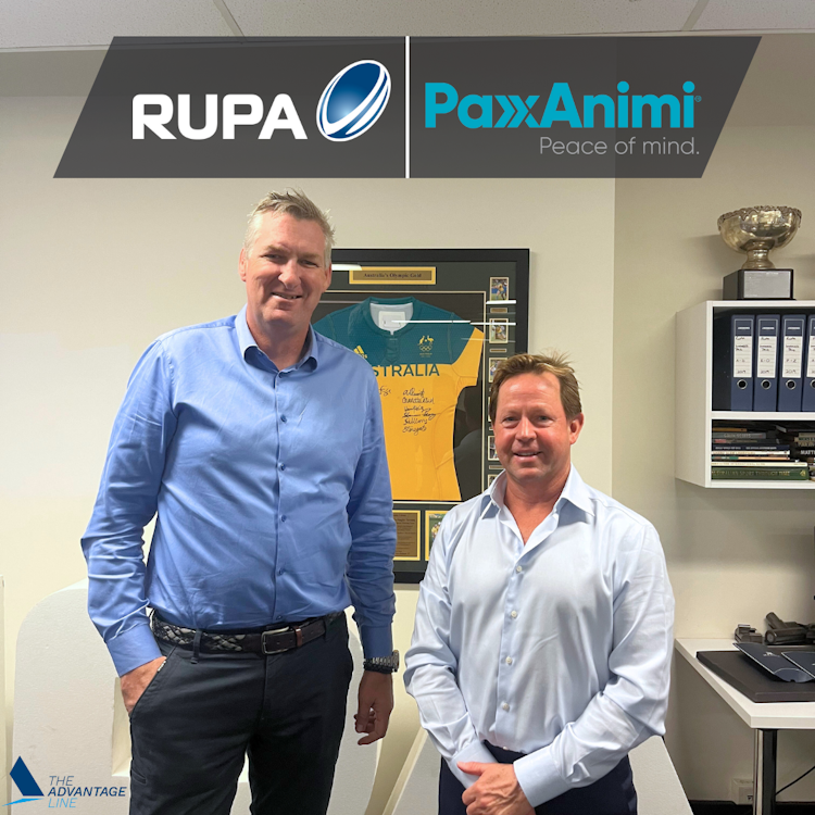 Justin Harrison (RUPA CEO) and James Tucker (PaxAnimi Co-founder and Director)