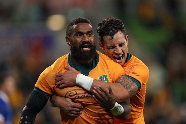 Marika Koroibete returns to the Wallabies side for the second Bledisloe Test. Photo: Getty Images