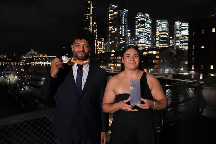 Australian Rugby’s finest performers from the 2023 season have been celebrated at the Rugby Australia Awards in Sydney. Photo: Getty Images
