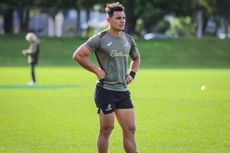 Matt To'omua is embracing a new role and depth in the Wallabies ahead of their first Test. Photo: Andrew Phan/Wallabies Media